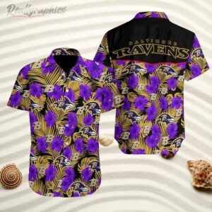 beach shirt baltimore ravens hawaiian shirt 1 drj5j2