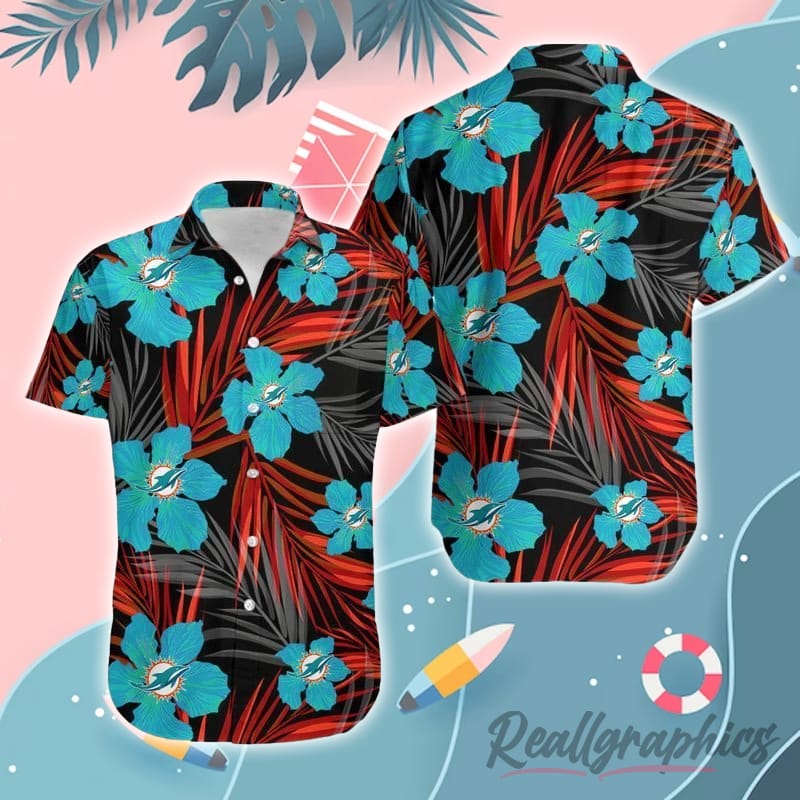 Miami Dolphins NFL Aloha Hawaiian Shirt - Reallgraphics