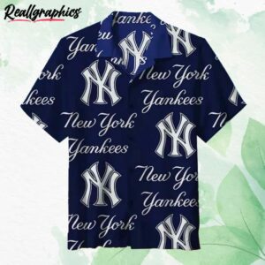 Aaron Judge-New York Yankees Short Sleeve Button Shirt - Reallgraphics