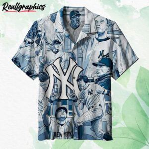 New York Yankees MLB Hawaiian Shirt Warm Breezes Aloha Shirt - Trendy Aloha