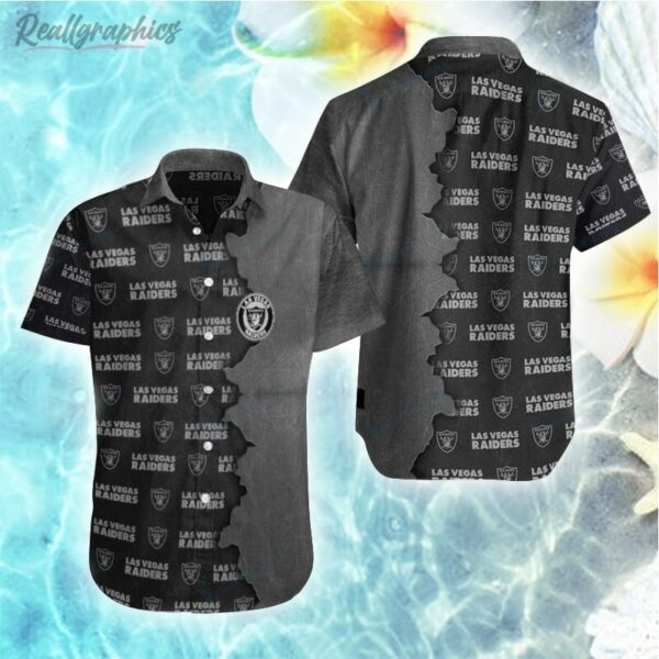 oakland las vegas raiders button shirt ytg5cp