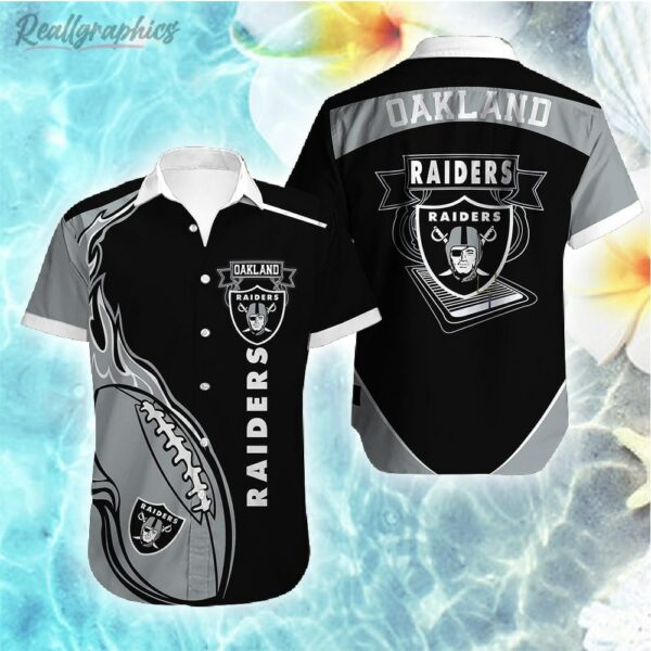 oakland raiders nfl hawaiian shirt aakzrz