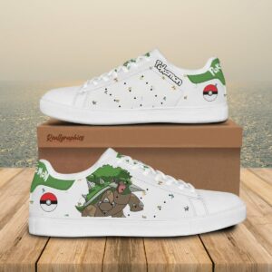 pokemon torterra stan smith shoes custom anime sneakers 1 ai2mic