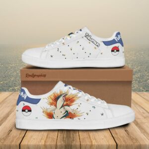 pokemon typhlosion stan smith shoes custom anime sneakers 1 mhce5u