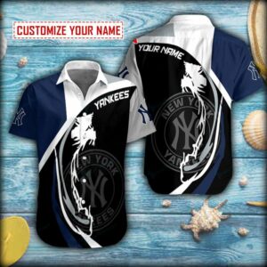 Custom New York Yankees Hawaiian Shirt - Reallgraphics