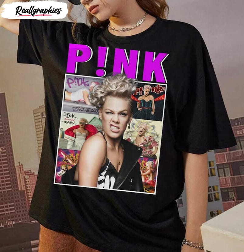 pink summer carnival  music tour retro shirt