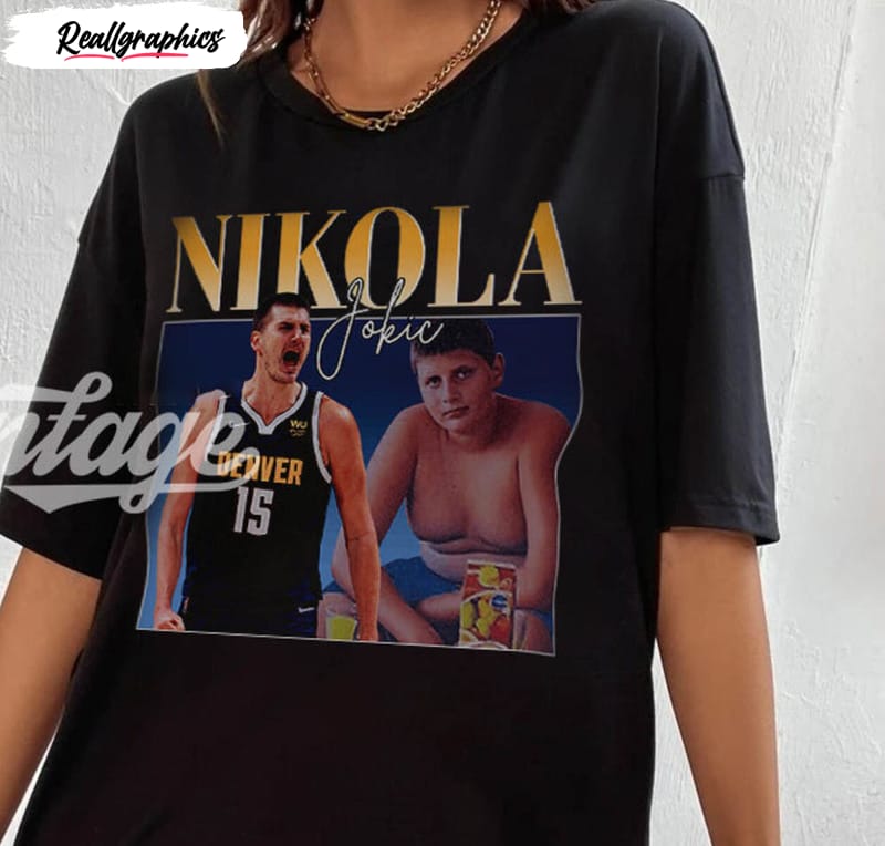 Great Performance NBA Player Nikola Jokic T Shirt, Denver Nuggets Shirt  Vintage - Allsoymade