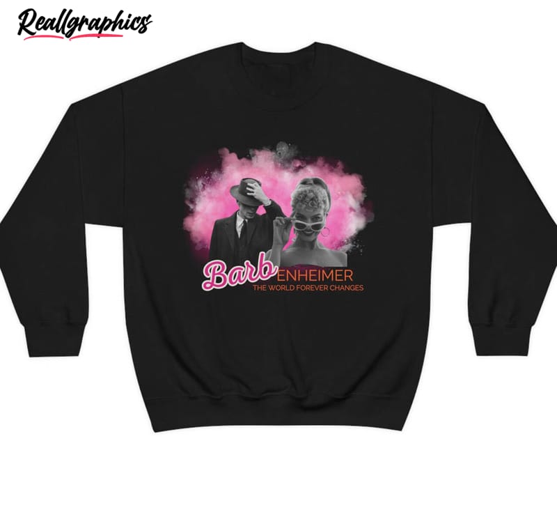 barbie oppenheimer movie trendy unisex hoodie