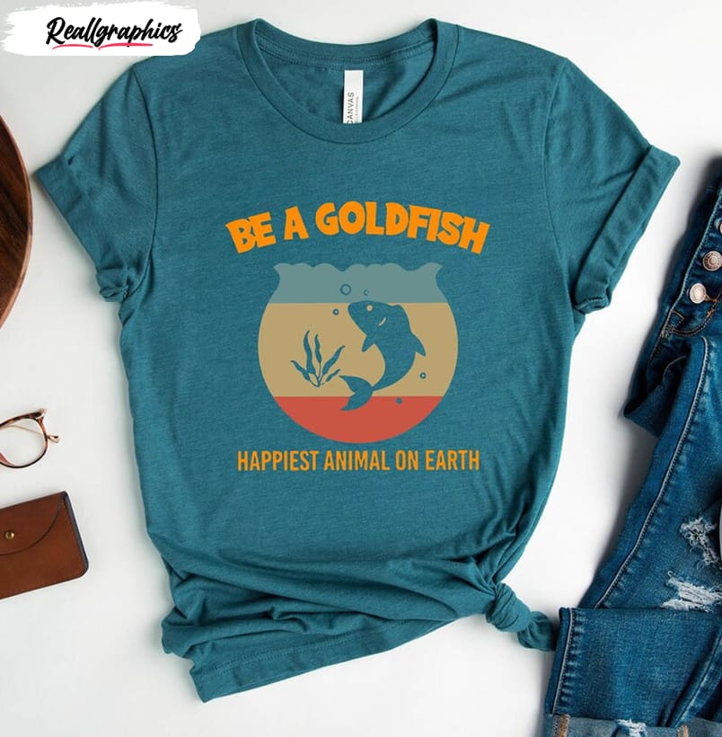 be a goldfish shirt for soccer lover