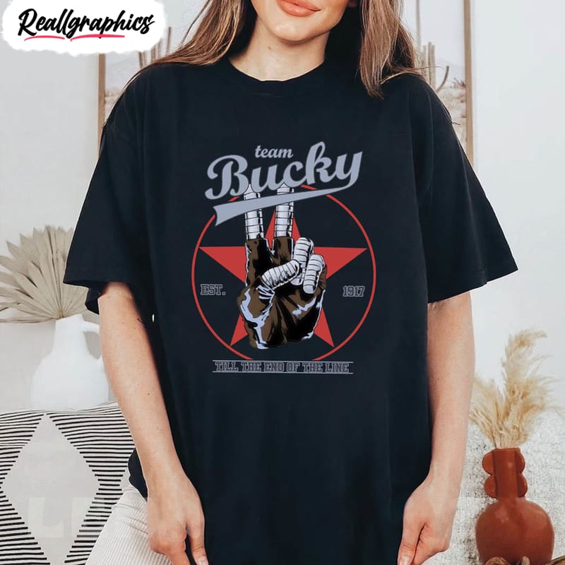 bucky barnes winter soldier shirt, till the end of the line shirt