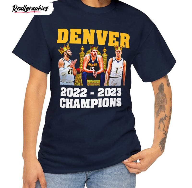 Denver Nuggets Nba Champions Retro Shirt - Reallgraphics