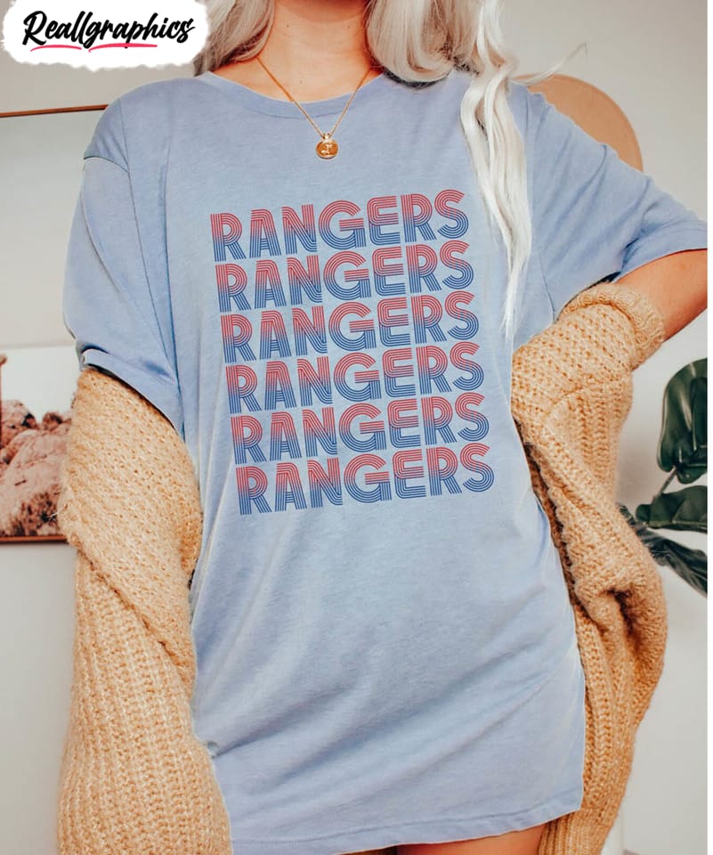 vintage style rangers shirt, rangers baseball sweater unisex t-shirt