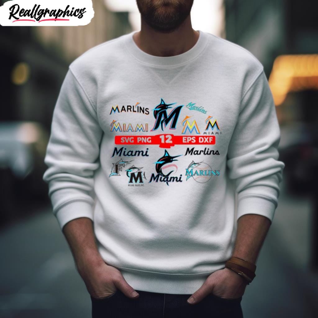12 Layered Miami Marlins Bundle Shirt - Reallgraphics