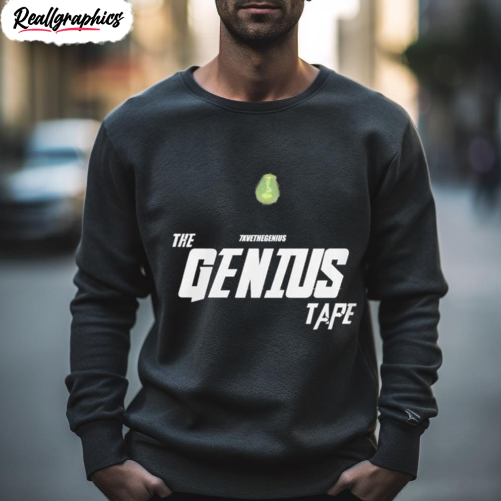 7xveislove the genius tape shirt