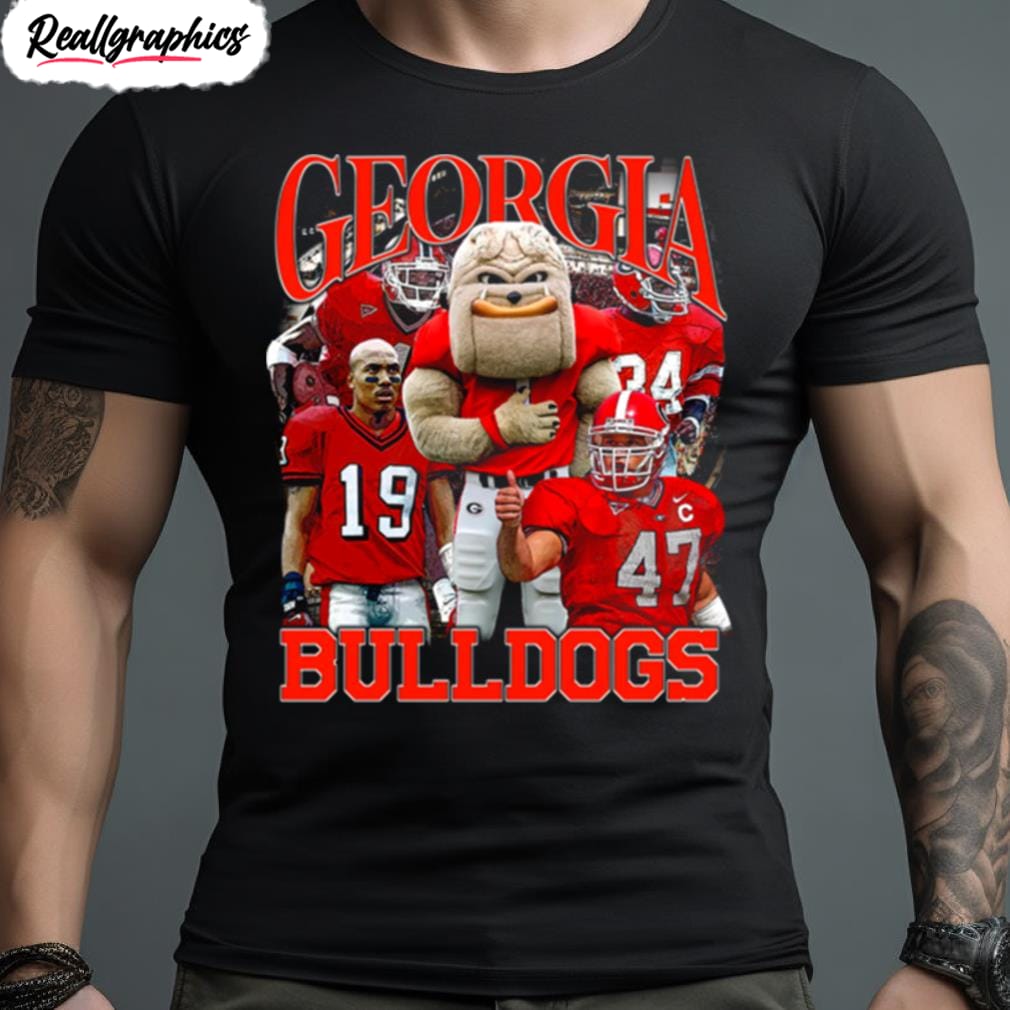 90's inspired university of georgia tee