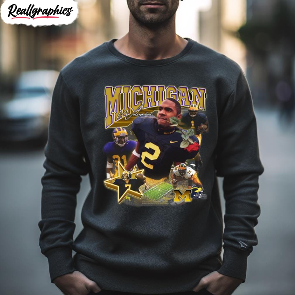 90's inspired university of michigan tee