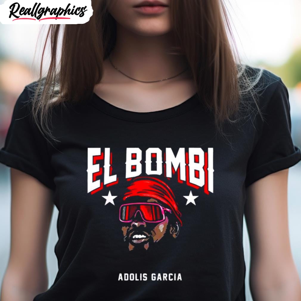 Adolis Garcia El Bombi Svg Texas Ranger Shirt - Reallgraphics