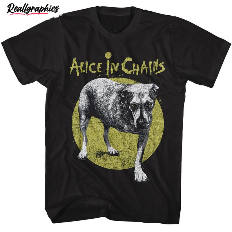 alice in chains album cover shirt, rock and roll crewneck unisex t-shirt