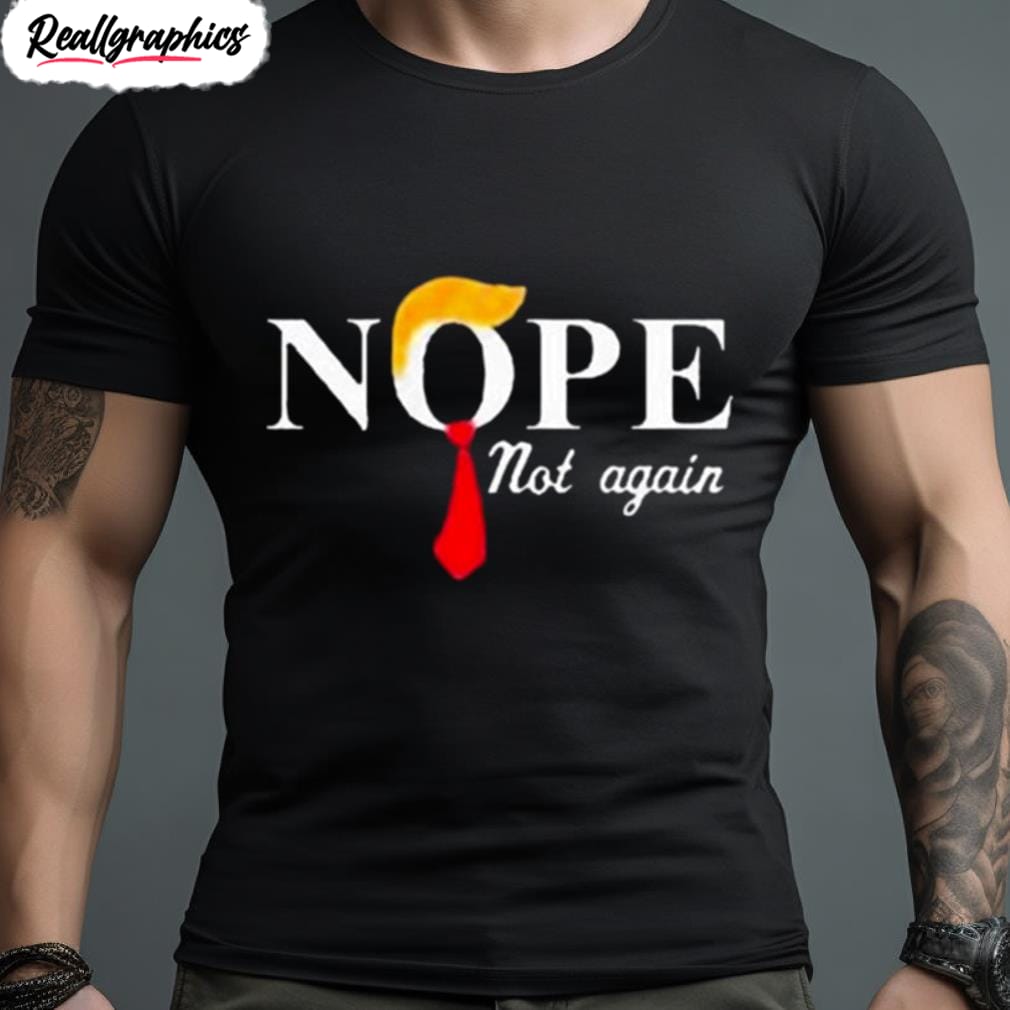 anderson cooper nope not again shirt