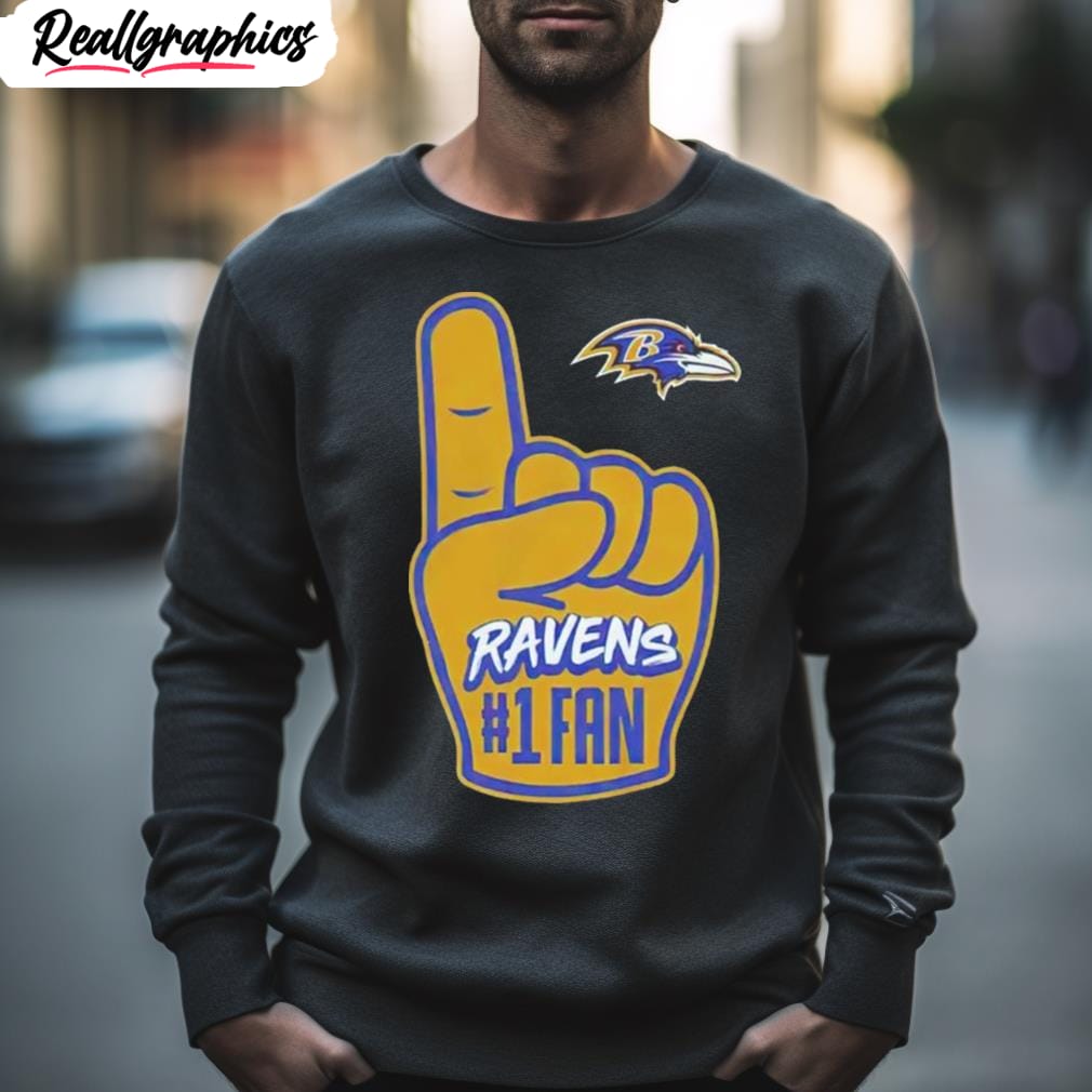 baltimore ravens 1 fan shirt