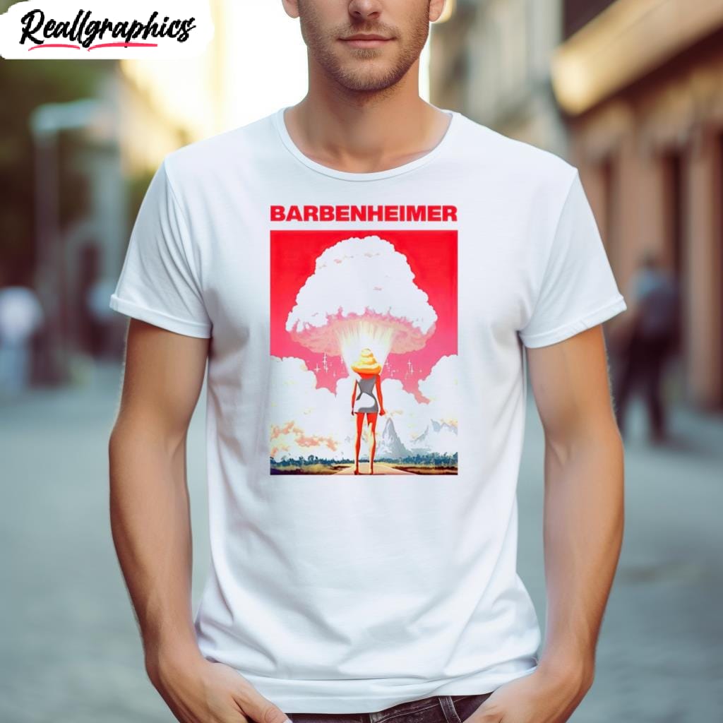 barbenheimer photographic shirt