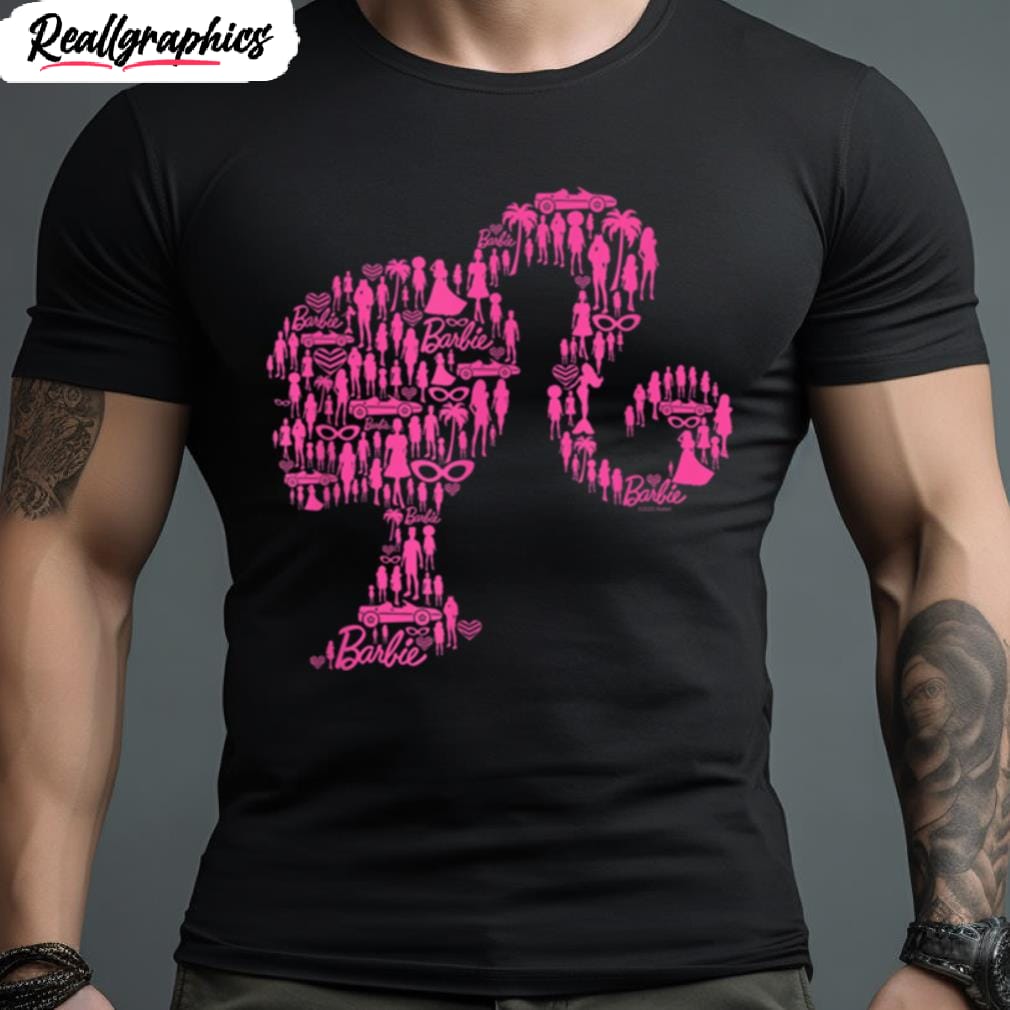 barbie barbie lifestyle silhouette t shirt