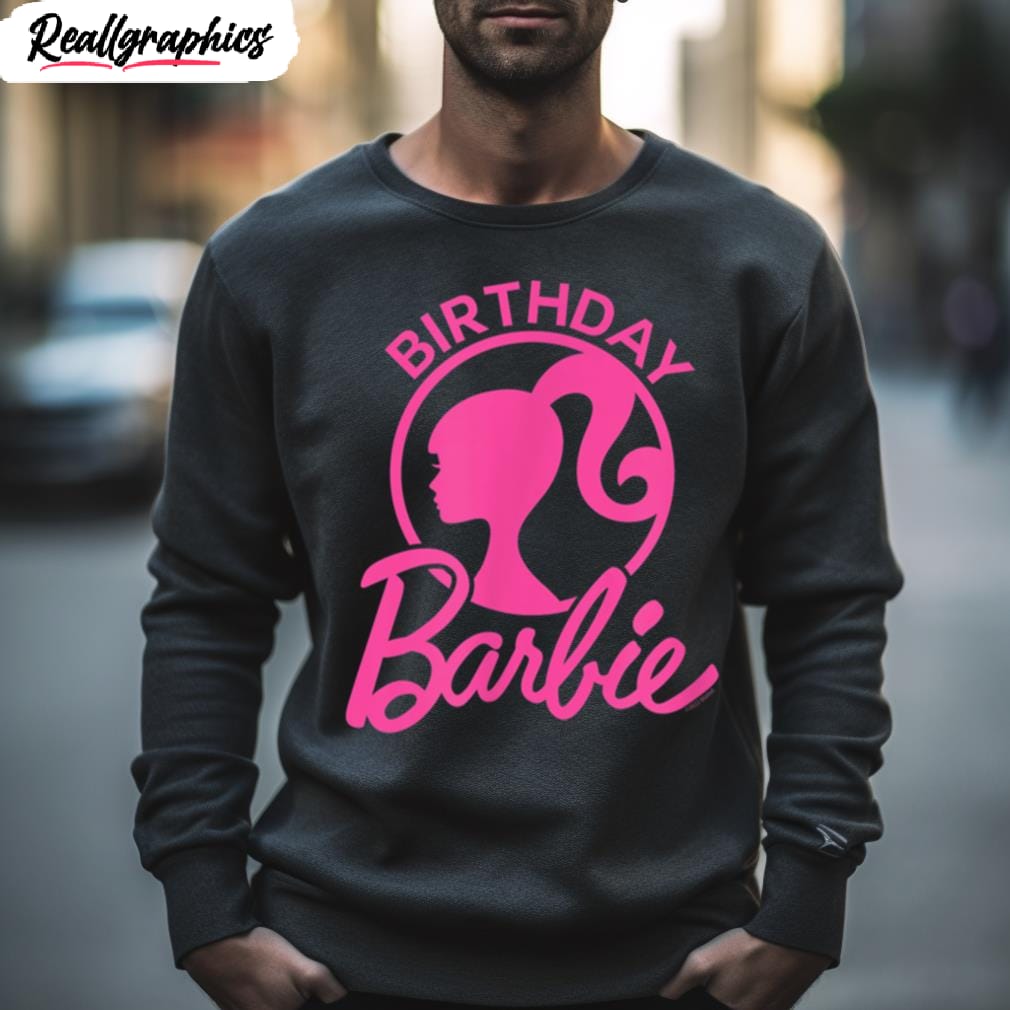 barbie birthday logo barbie t shirt