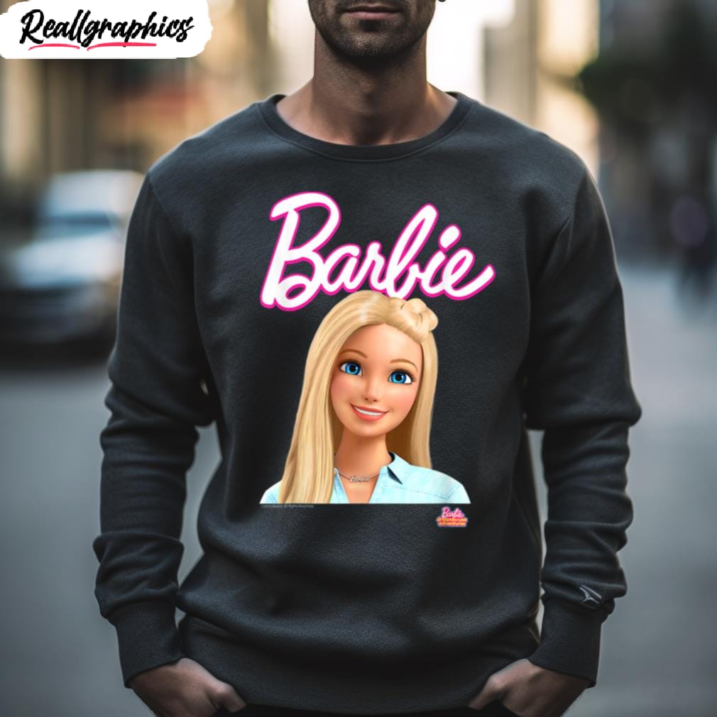 barbie dreamhouse adventures barbie portrait t shirt