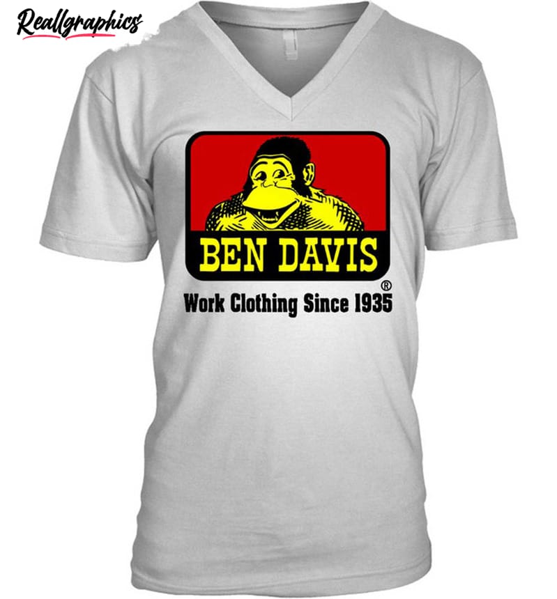 ben davis logo shirt, work clothing since 1935 long sleeve sweatshirt