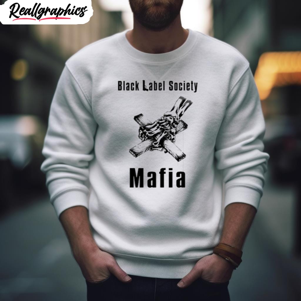 black label society mafia shirt