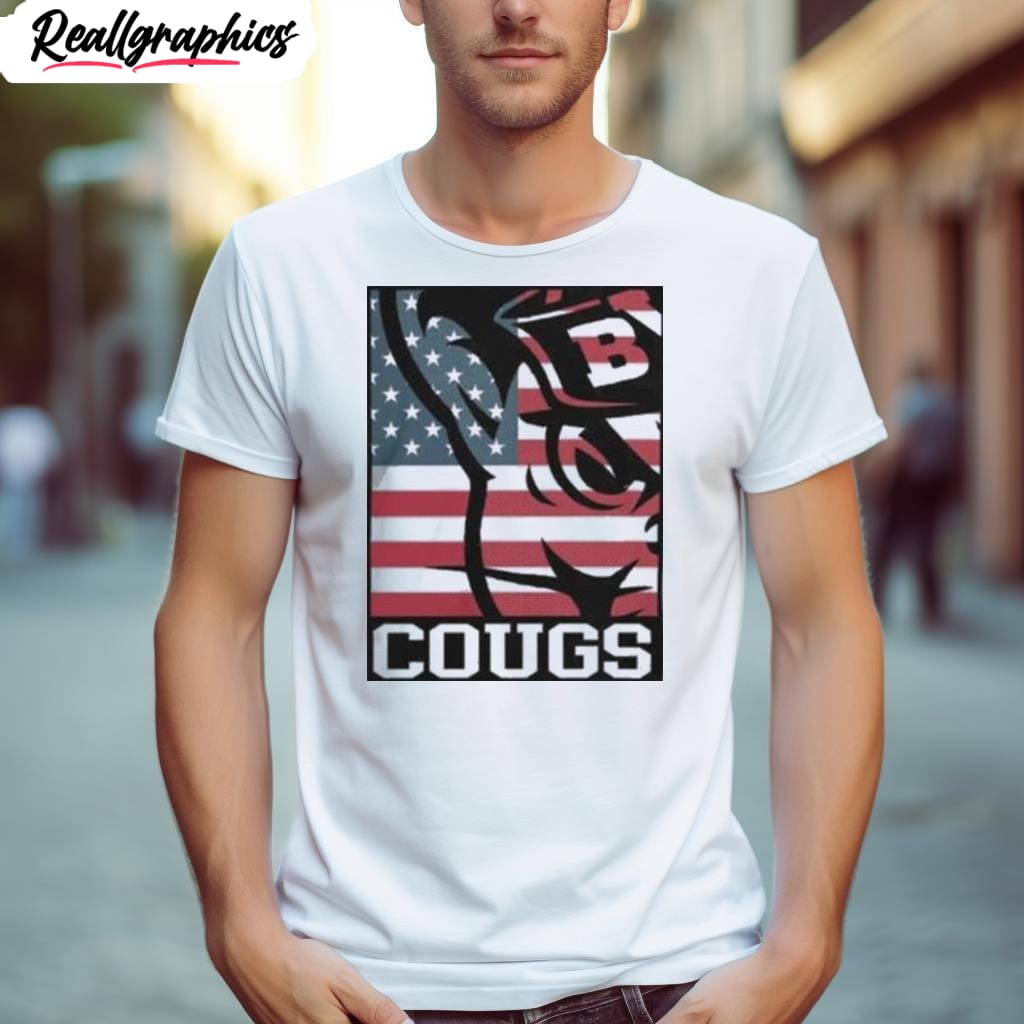 byu patriot american 2023 cougs shirt