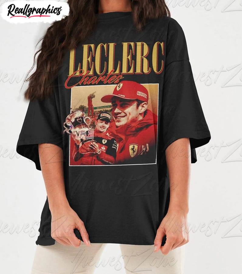 charles leclerc shirt, driver racing championship formula racing unisex t-shirt crewneck