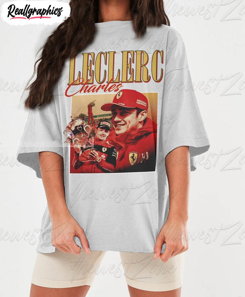 charles leclerc shirt, driver racing championship formula racing unisex t-shirt crewneck