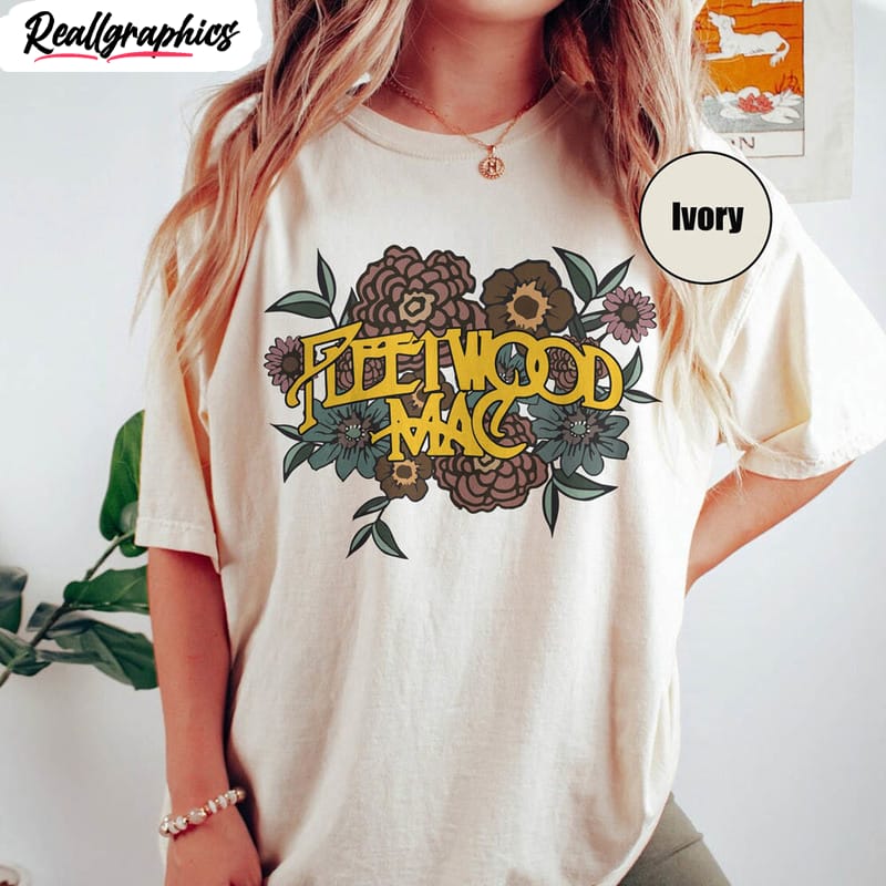 Fleetwood Mac Rock Band T Shirt For Women