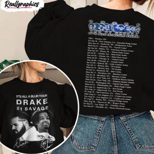 it s all a blur tour groovy shirt vintage drake 21 savage unisex clothing 1 x4isp0