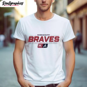 Mississippi Braves Jersey Tee Red 