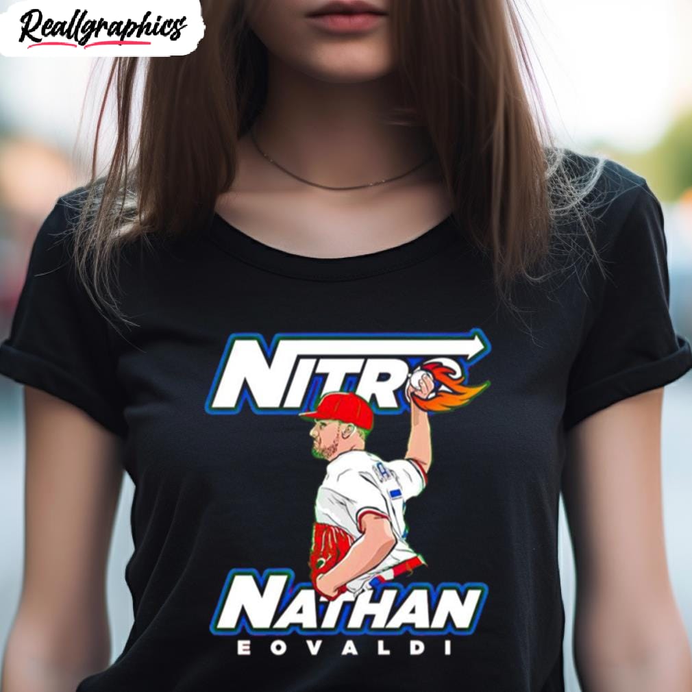 Nitro Nathan Eovaldi MLBPA Tee, Texas Baseball Apparel