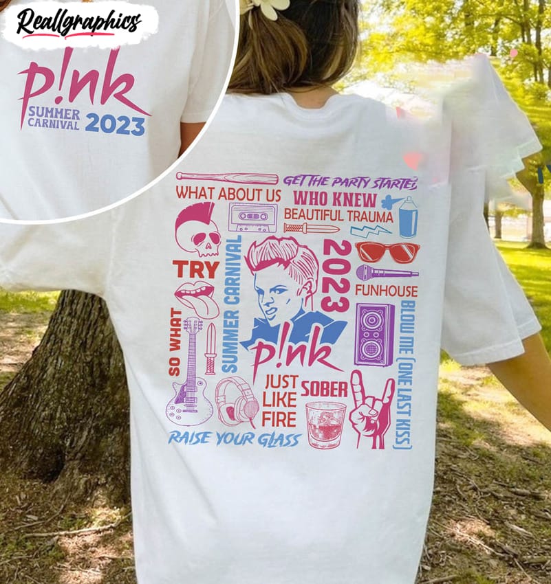 pink tour trendy shirt, pink concert unisex shirt