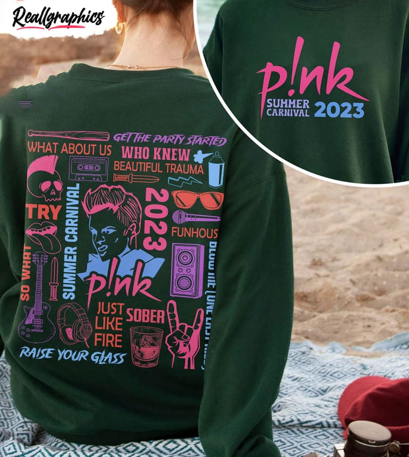 pink tour trendy shirt, pink concert unisex shirt