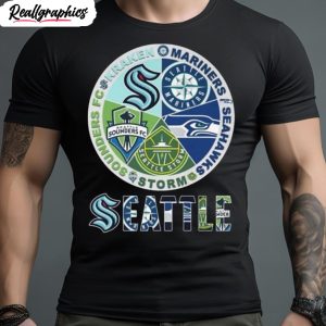 Seattle Mariners G Iii 4her By Carl Banks Team Graphic T Shirt -  Reallgraphics