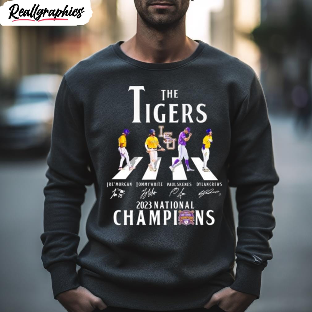 2023 National Champions Team Baseball LSU Tigers shirt, hoodie