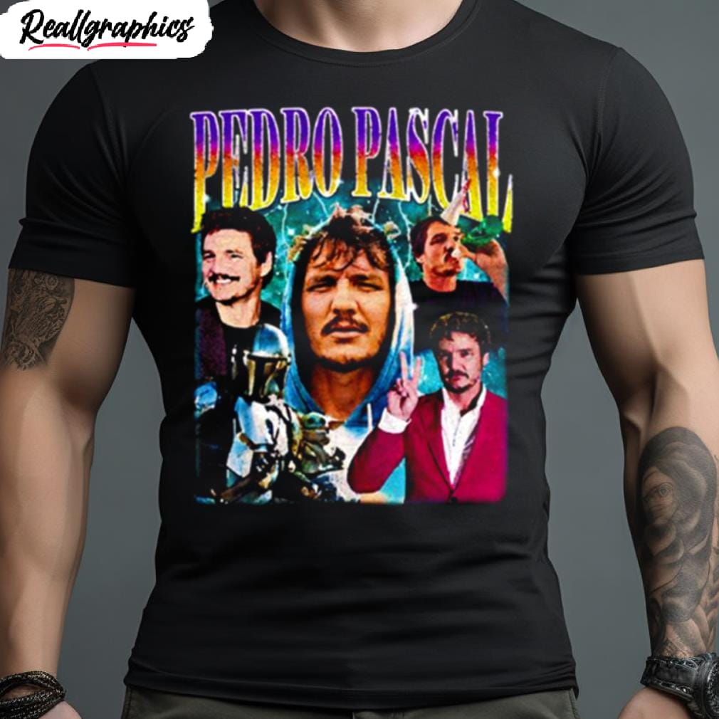 vintage style pedro pascal shirt