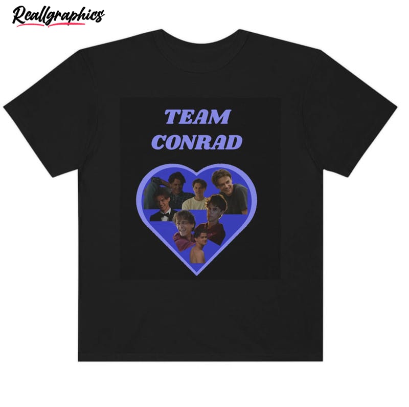 vintage team conrad shirt, cousins beach unisex tee