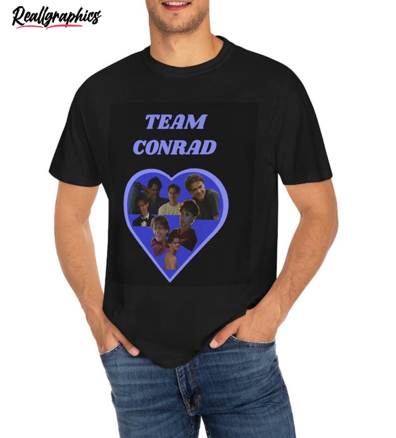 vintage team conrad shirt, cousins beach unisex tee