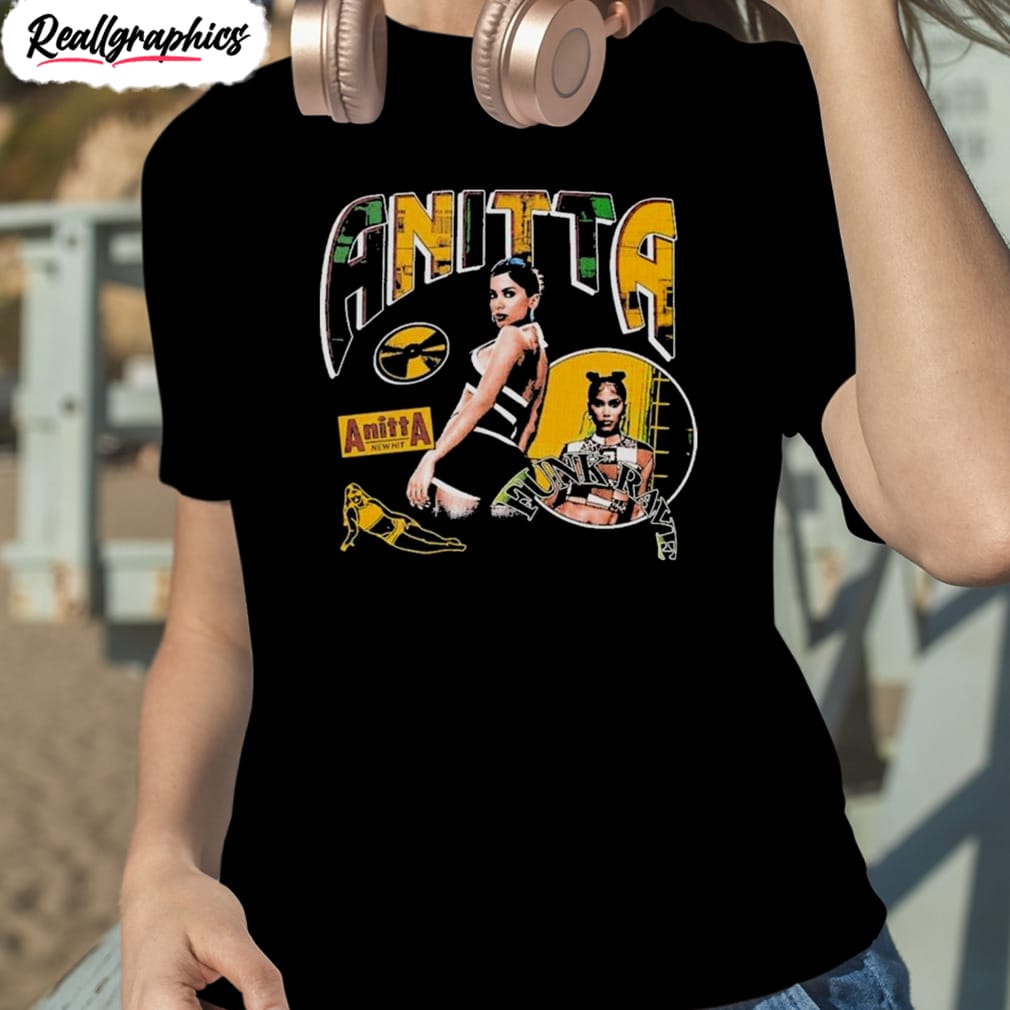 anitta shop funk rave collage photo design t-shirt