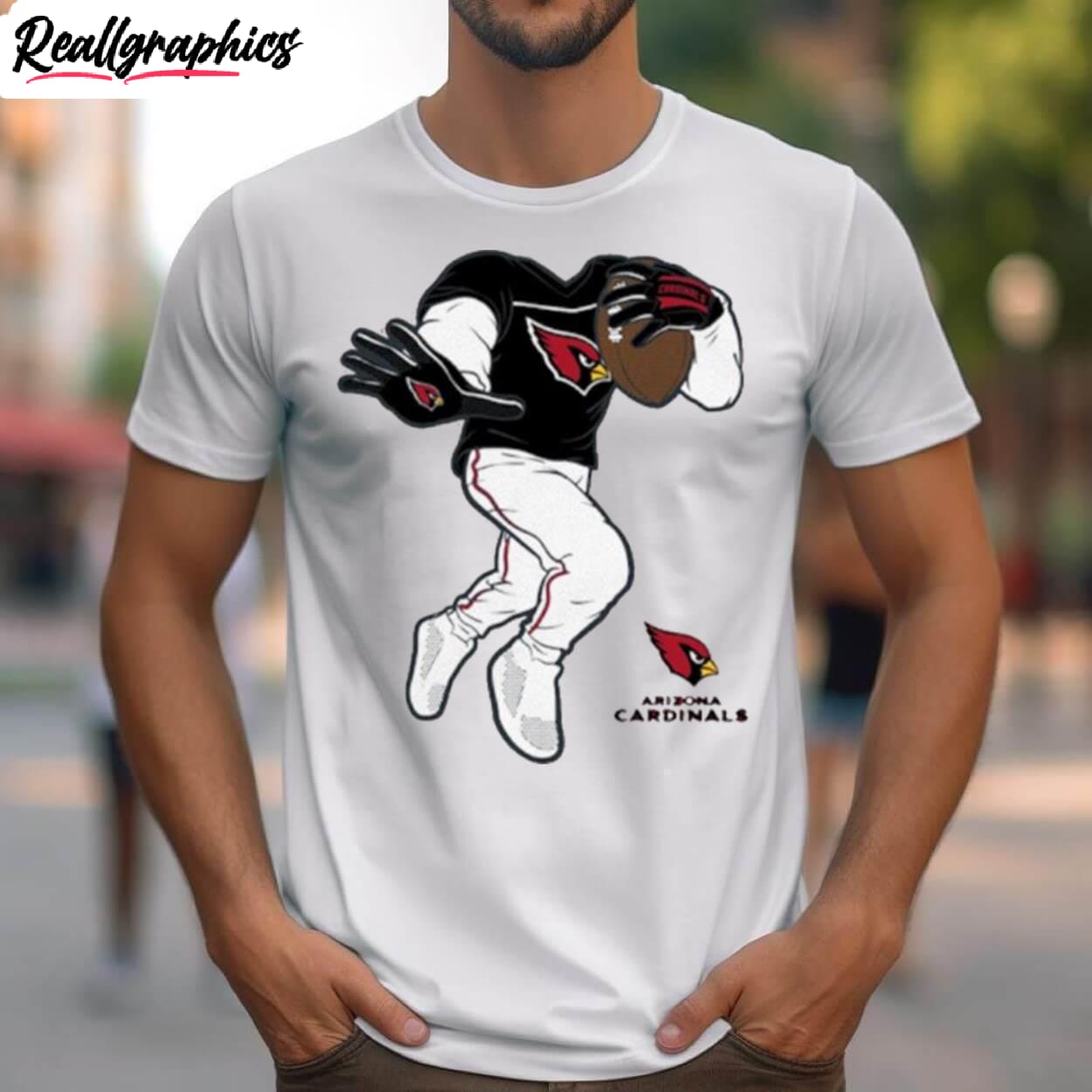 Arizona Cardinals Toddler Stiff Arm Shirt - Reallgraphics