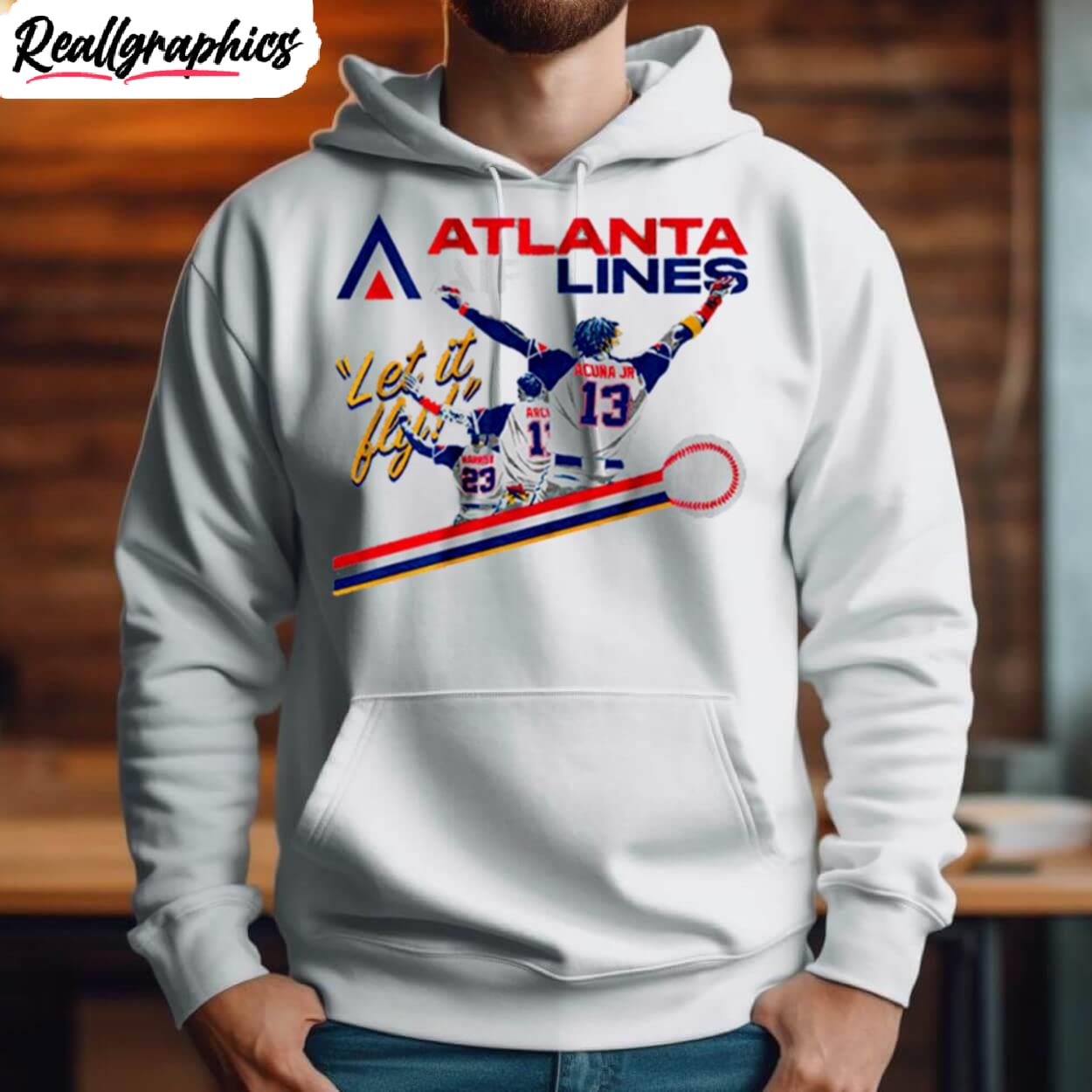 Atlanta Airlines Let It Fly Atlanta Braves shirt, hoodie, sweater