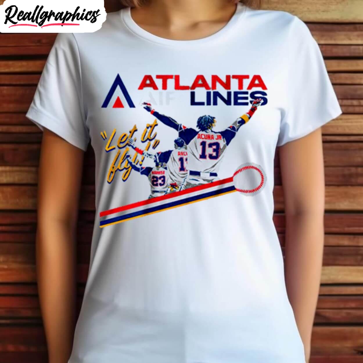 Awesome atlanta Airlines Let It Fly Atlanta Braves shirt, hoodie