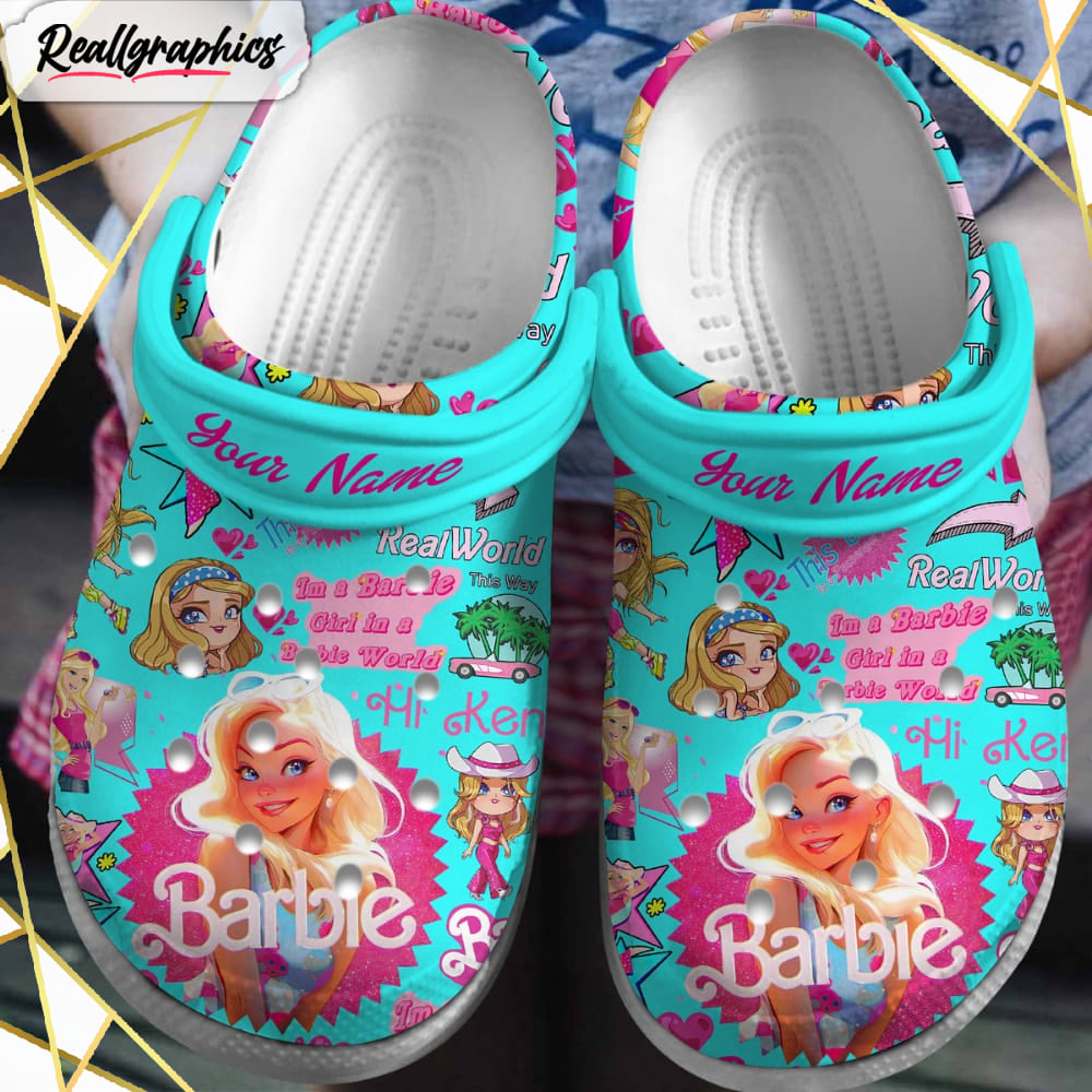 barbie cartoon crocs