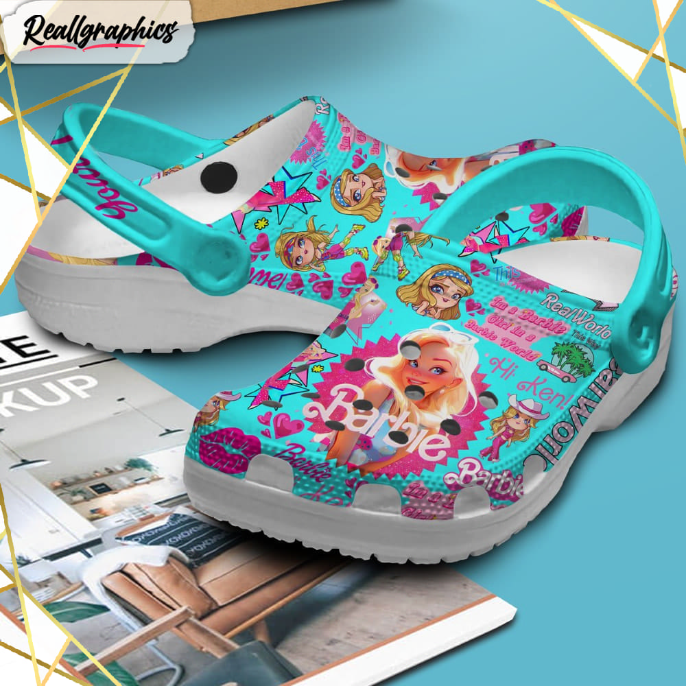 barbie cartoon crocs